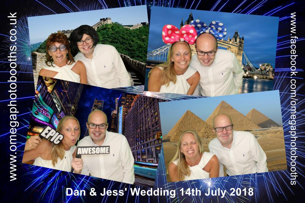 Dan & Jess' wedding | View more photos from the event at gallery.omegaphotobooths.co.uk/u/Omega-Photobooths/Dan-Jess-wedding